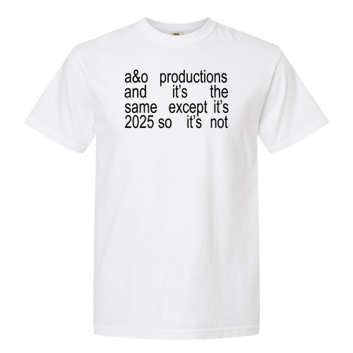 Heavyweight Adult T-Shirt -- White