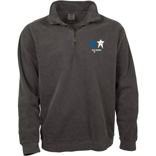 Comfort Colors Adult Quarter Zip Sweatshirt -- Grey