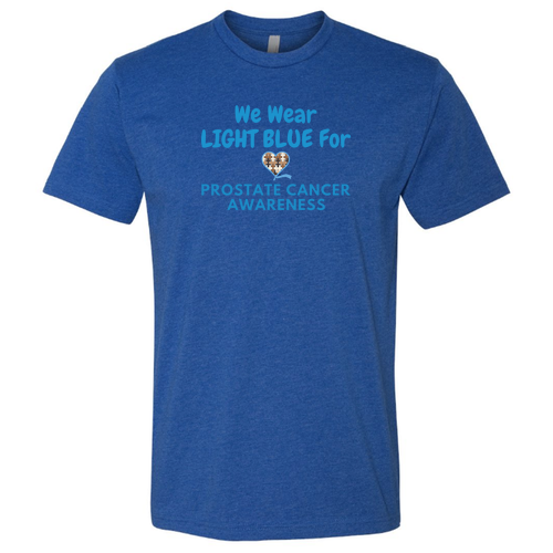 Blue for Prostate Cancer Awareness