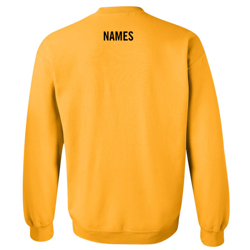 Gildan Heavy Blend Crew Neck Sweatshirt -- Gold