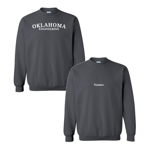 Gildan Heavy Blend Crew Neck Sweatshirt -- Charcoal