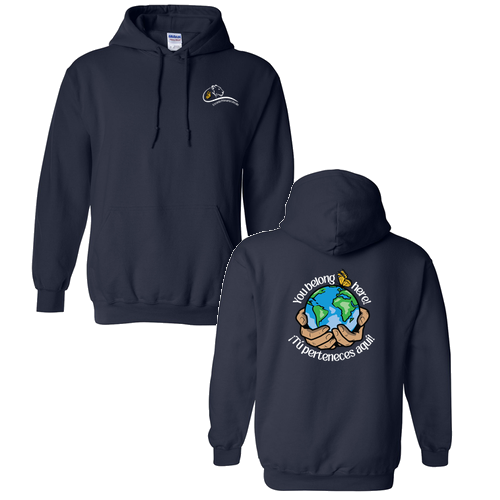 Gildan Heavy Blend Hooded Sweatshirt -- Navy