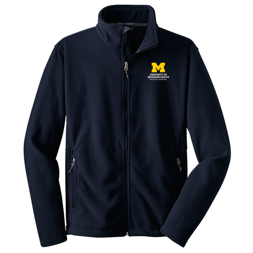 Port Authority Fleece Full Zip Jacket -- True Navy