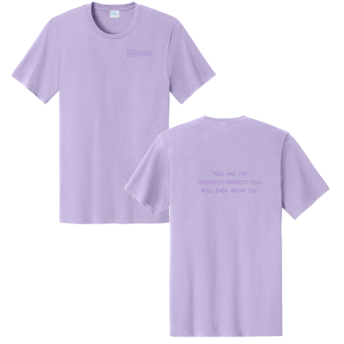 Port & Company Easy Cotton Tee -- Lavender