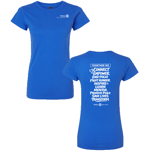 Gildan Ladies Softstyle T-Shirt -- Royal