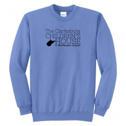Port and Company Classic Crewneck Sweatshirt -- Carolina Blue