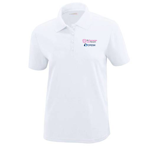 Ash City Core 365 Ladies Origin Performance Pique Polo -- White