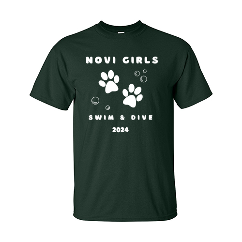 Gildan Ultra Cotton Basic T-Shirt -- Forest Green