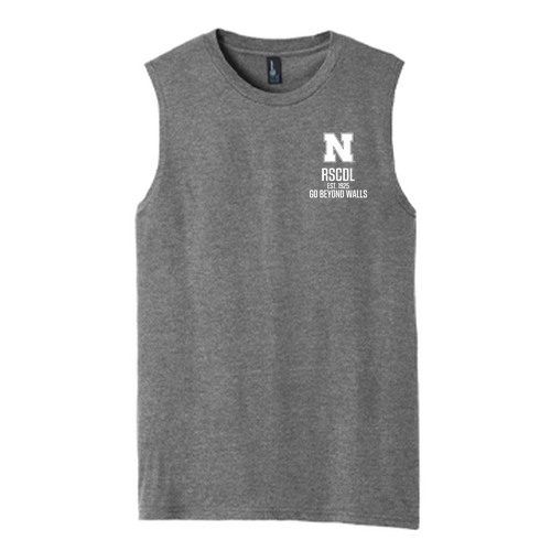 Adult Go Beyond Walls Tank -- Grey Frost