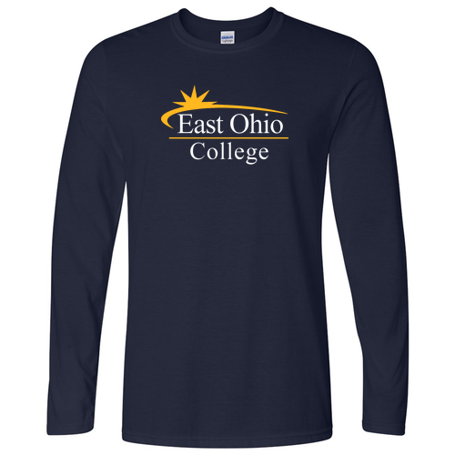 EOC Gildan SoftStyle Long Sleeve T Shirt -- Navy