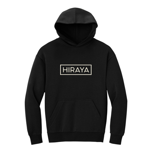 Hiraya Classic Logo Hoodie -- Black