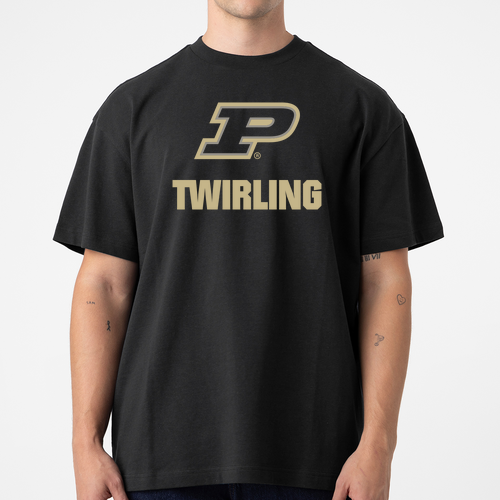 Cotton Heritage Men's Box Tee -- Black