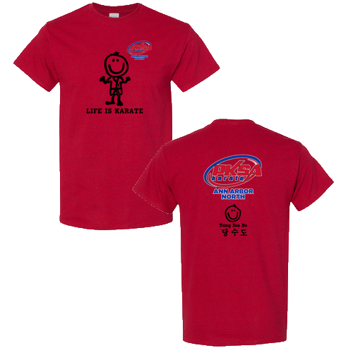 Gildan Heavy Cotton Basic T-Shirt -- Antique Cherry Red