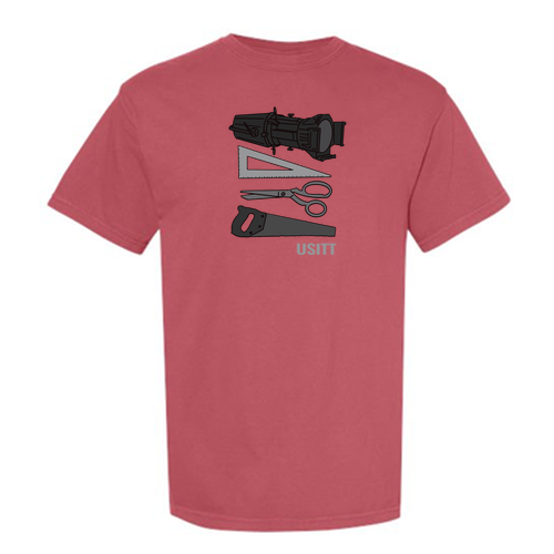 Comfort Colors Heavyweight Adult T-Shirt -- Crimson