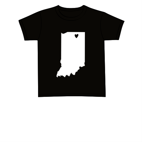 Gildan DryBlend 50/50 Youth T-Shirt -- Black