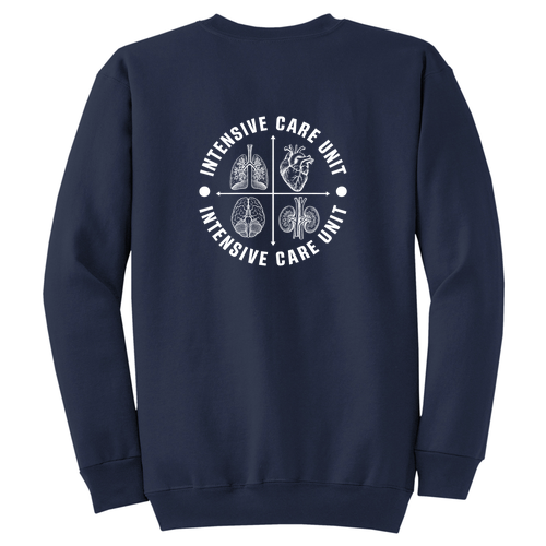 Port and Company Classic Crewneck Sweatshirt -- Navy
