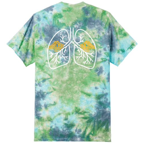 Port and Company Crystal Tie-Dye Tee -- Planet Earth Colorburst