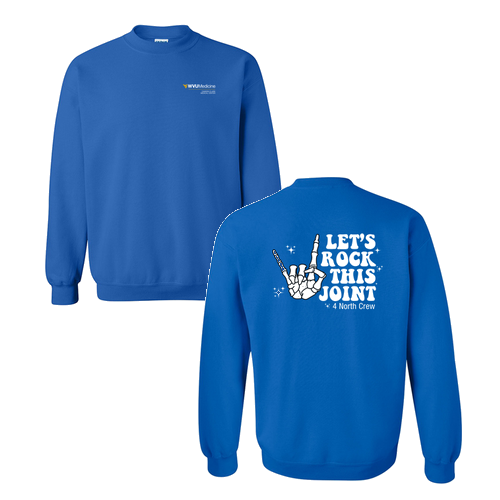 Gildan Heavy Blend Crew Neck Sweatshirt -- Royal