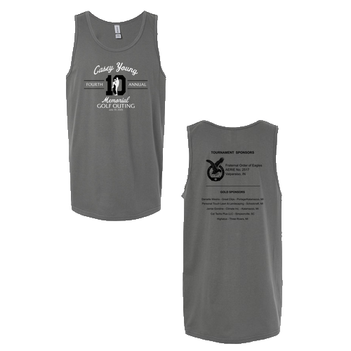 Adult Gildan Softstyle Tank -- Charcoal
