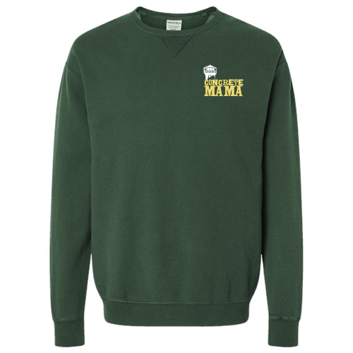 ComfortWash Unisex Crew Sweatshirt -- Field Green