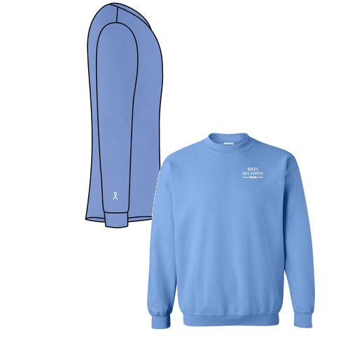 Gildan Heavy Blend Crew Neck Sweatshirt -- Carolina Blue
