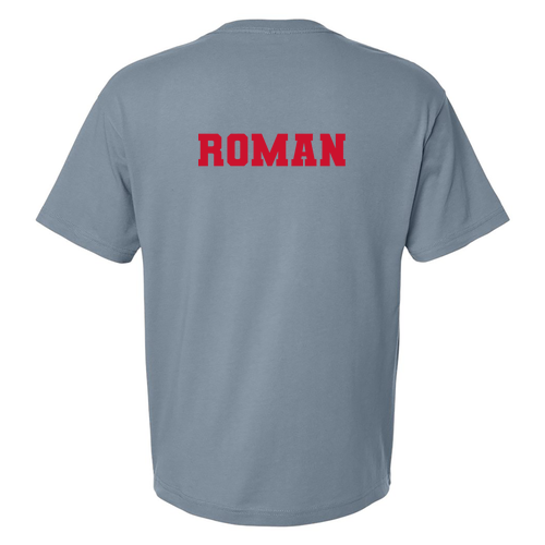 Men's Heavyweight Tee -- Vintage Denim ROMAN