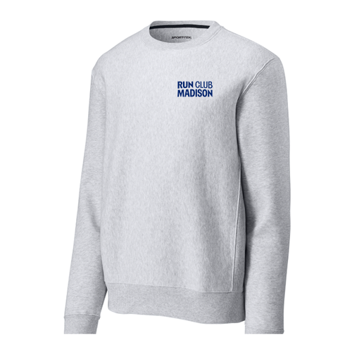 Sport-Tek Super Heavyweight Crewneck Sweatshirt -- Athletic Heather (Embroidery)