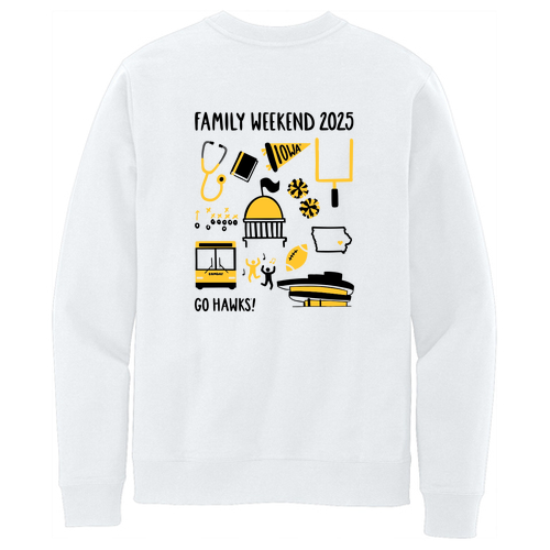 District Re-Fleece Crew -- White