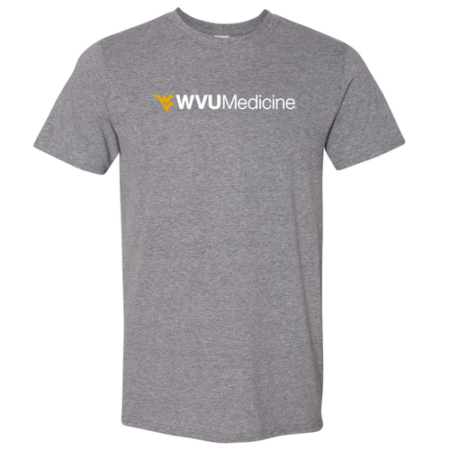 Screen Printed Gildan SoftStyle T-Shirt -- Graphite Heather