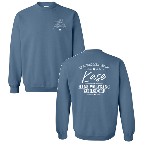 Gildan Heavy Blend Crew Neck Sweatshirt -- Indigo Blue