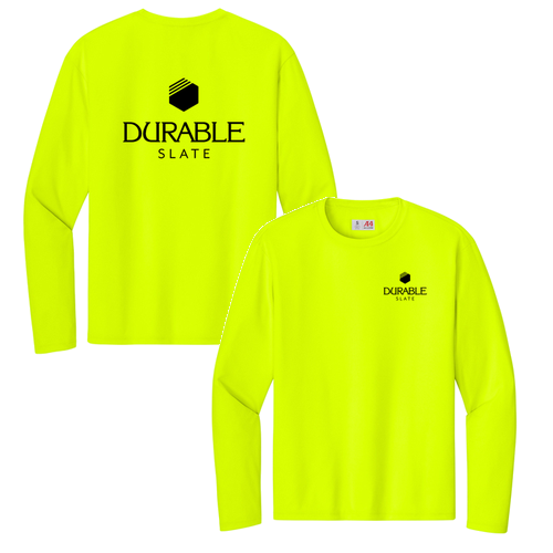 A4 Cooling Performance Long Sleeve Tee -- Safety Yellow