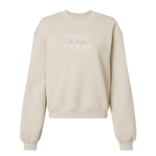 ReFlex Fleece Women's Crewneck Sweatshirt -- Bone