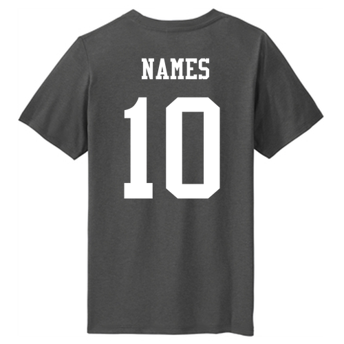 District Youth Perfect Tri Tee -- Charcoal