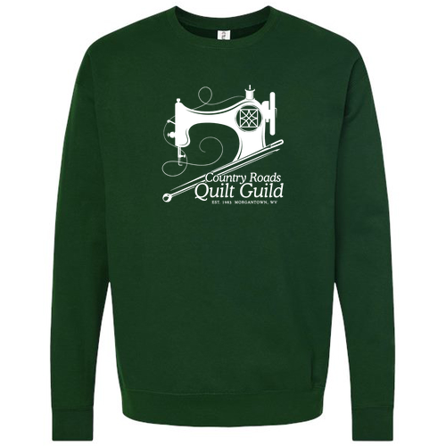 Tultex Fleece Crewneck Sweatshirt -- Forest