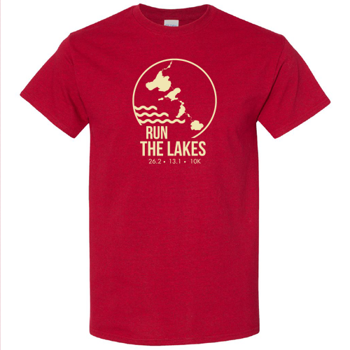 Gildan Heavy Cotton Basic T-Shirt -- Antique Cherry Red