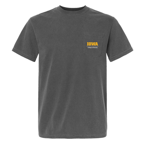 Comfort Colors Short Sleeve Pocket Tee -- Pepper