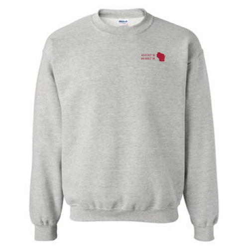 Gildan Heavy Blend Crew Neck Sweatshirt -- Ash