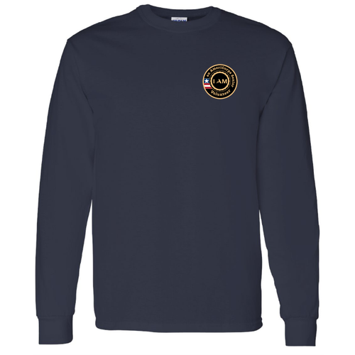 I Am Longsleeve -- Navy