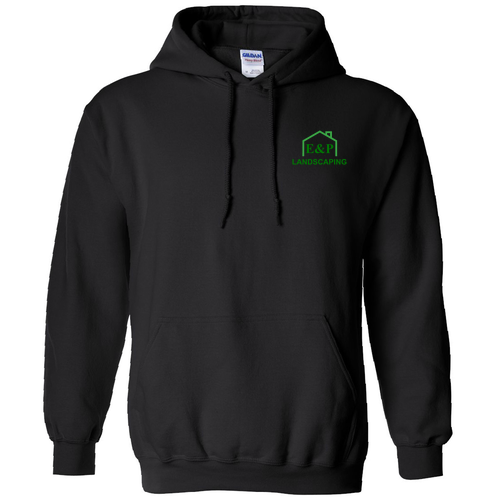 Gildan Heavy Blend Hooded Sweatshirt -- Black