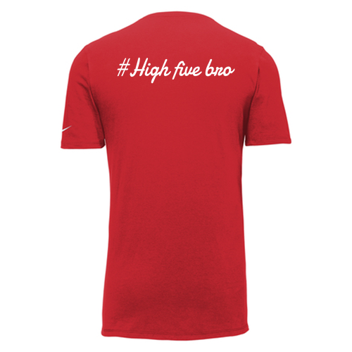 Nike Dri-FIT Cotton / Poly Tee -- University Red