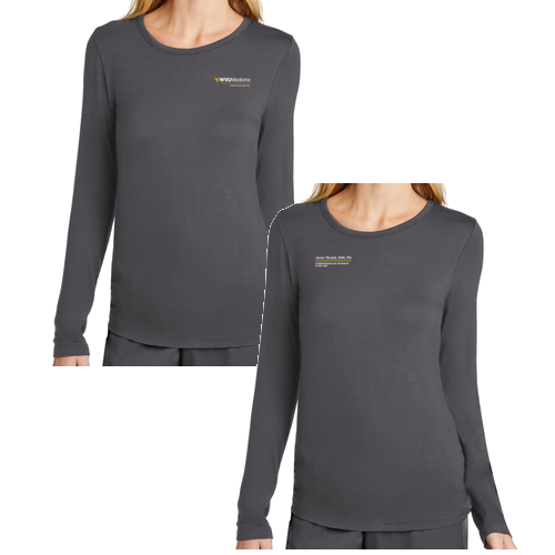 Wink® Women’s Long Sleeve Layer Tee -- Pewter