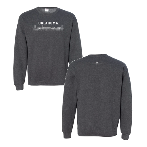 Gildan Heavy Blend Crew Neck Sweatshirt -- Dark Heather