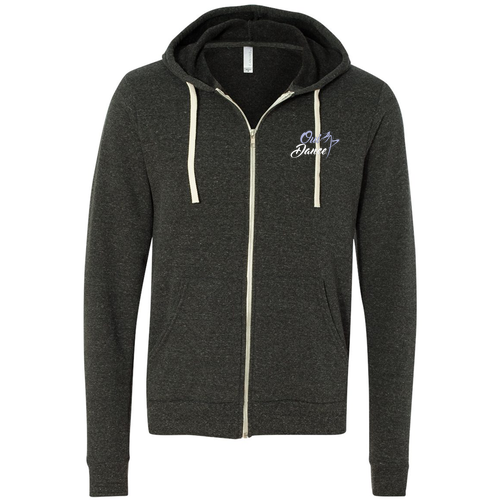 Bella Canvas Triblend Sponge Fleece Full-Zip Hoodie -- Dance Mom