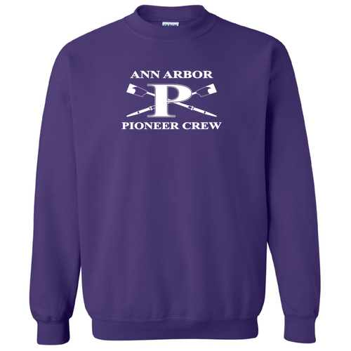 Mens/Unisex Gildan Heavy Blend Crew Neck Sweatshirt -- Purple