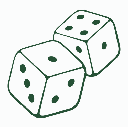 Dice Soccer Unisex T-Shirt -- White