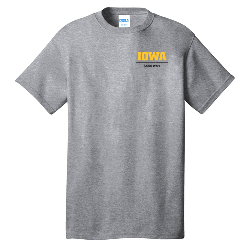 Port and Company 5.4 oz Cotton T-Shirt -- Athletic Heather