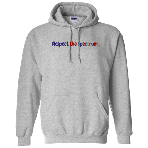 Respect The Spectrum Hoodie -- Sport Grey