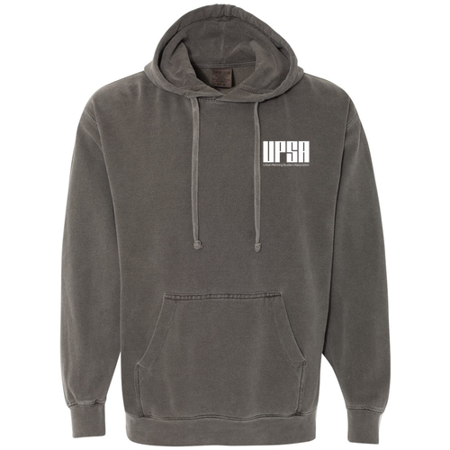 Comfort Colors Garment Dyed Hooded Pullover Sweatshirt -- Pepper