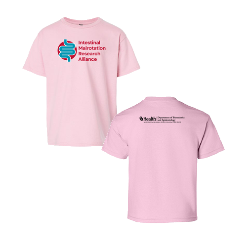 Youth Gildan Ultra Cotton Basic T-Shirt -- Light Pink
