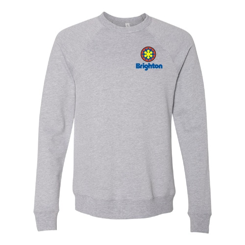 Brighton Logo 2 Full color -- Crewneck Sweatshirt Athletic Heather